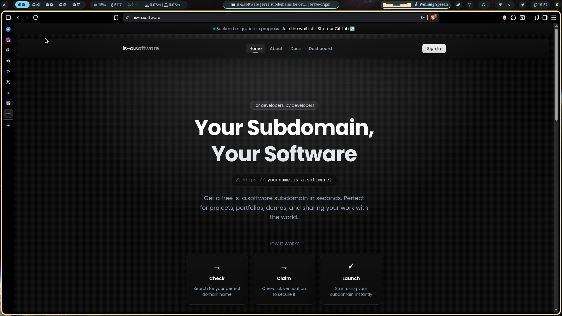 is-a.software preview